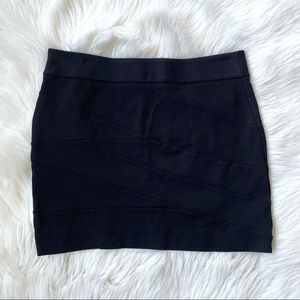 Black Express Mini Skirt